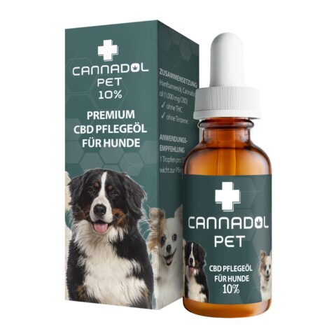 Cannadol CBD Öl Pet Hund 10%